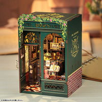 
              Casita Miniatura, OWL BOOKSTORE, Wooden, Handmade Kit
            