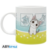 
              CHI "El Gatito", taza de huellas impresas.
            