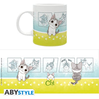 
              CHI "El Gatito", taza de huellas impresas.
            