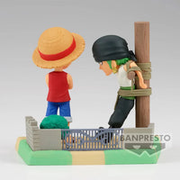 
              Monkey D. Luffy & Zoro, One Piece, Banpresto, Log Stories, Bandai Spirits World Diorama
            