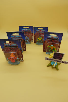 Set de 5 figuras mini. Master of the Universe. 11.5 cm